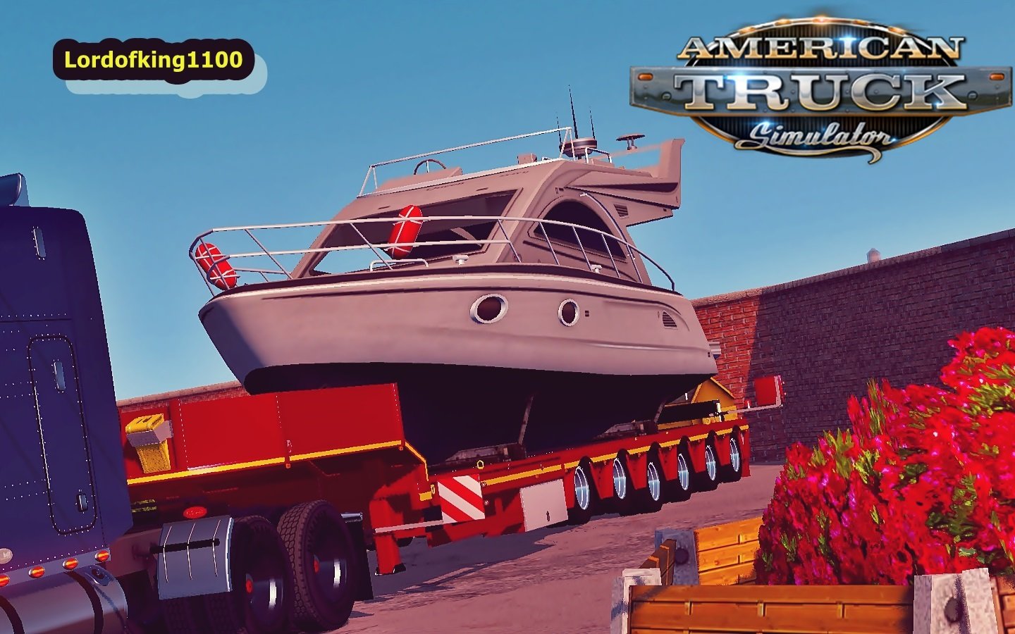 ATS Yacht Trailer Mod