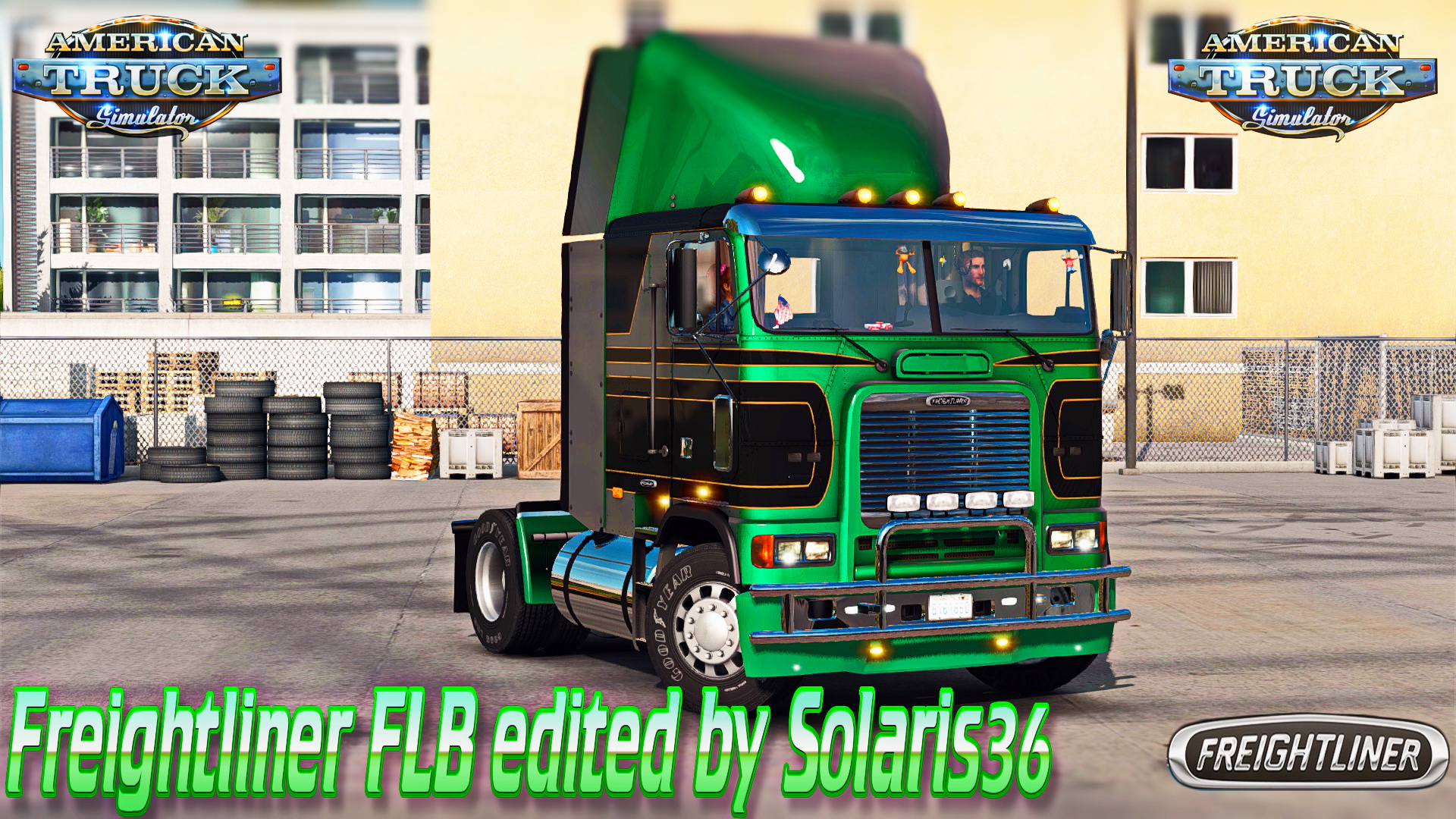 Freightliner FLB + Interior v2.5 Edited by Solaris36 (Upgraded) (v1.4.x)