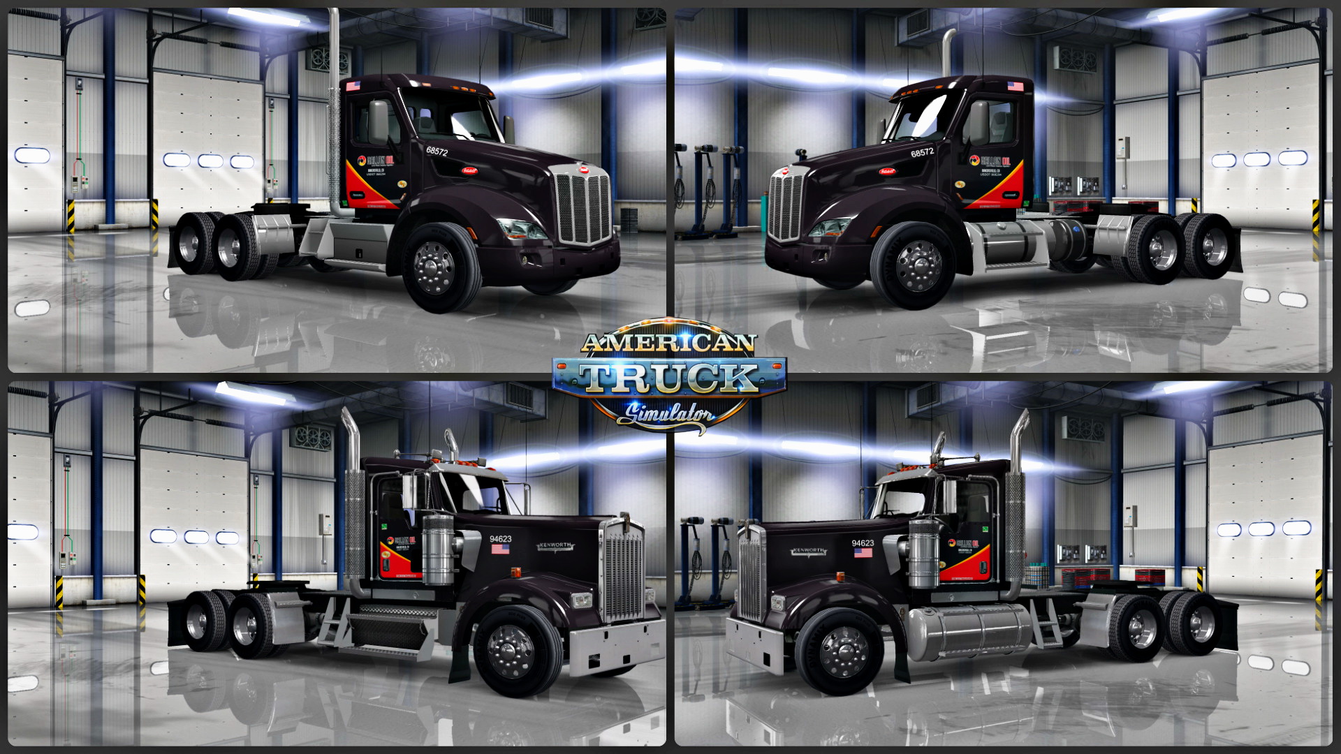 Gallon Oil Skins Pack for trucks v1.0 by MildredRatchedRN