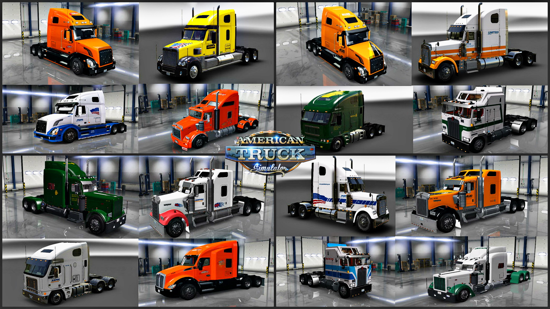 Long Distance Movers Truck Skins Pack v1.0 by Hounddog