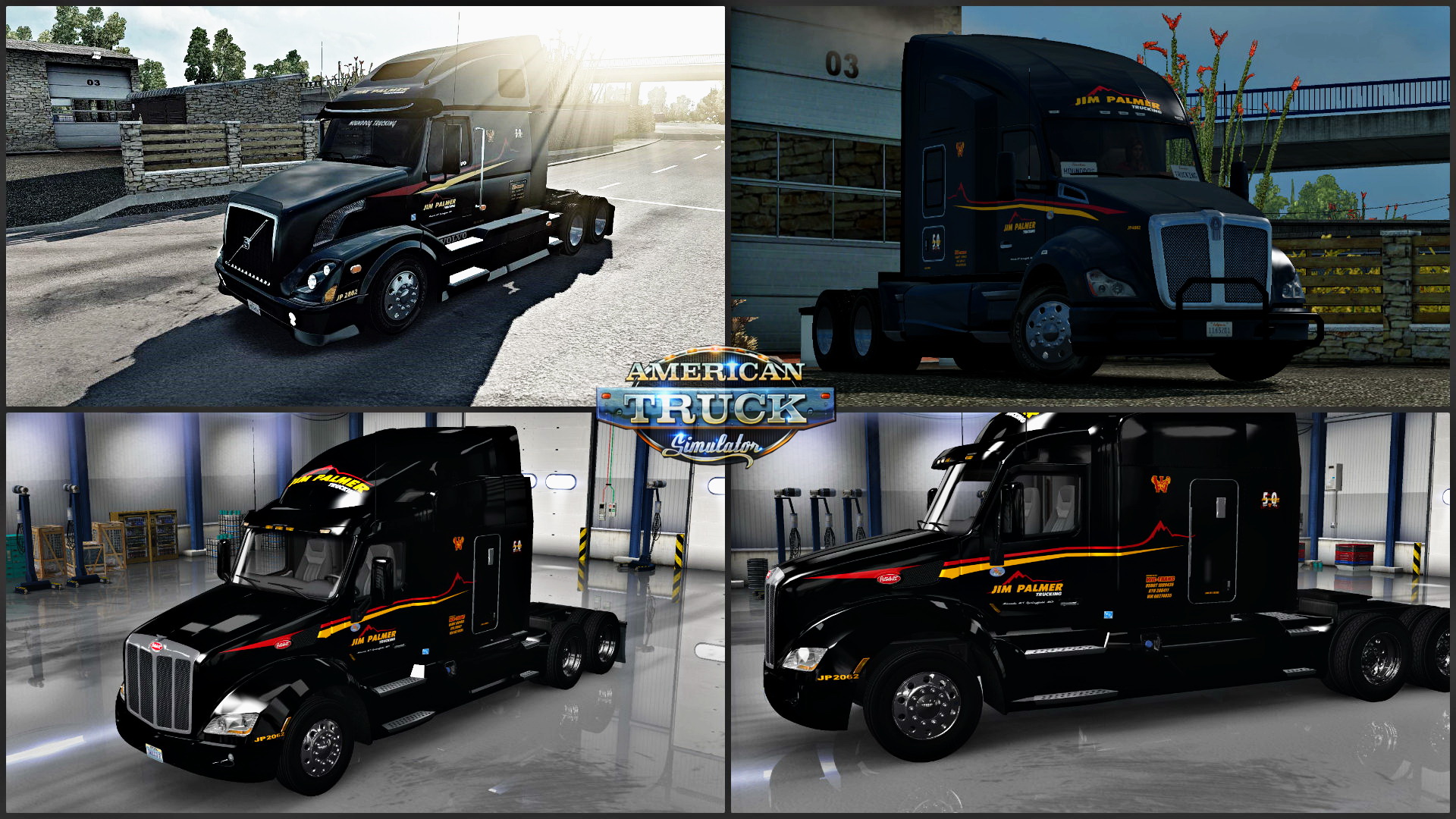 Jim Palmer Truck Skins Pack v1.0 by Hounddog