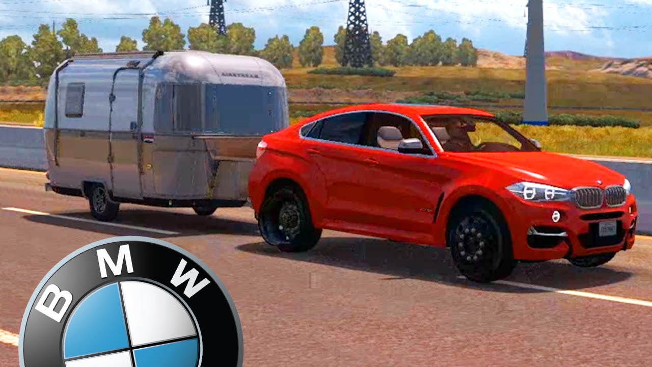 BMW X6 com G27 - American Truck Simulator