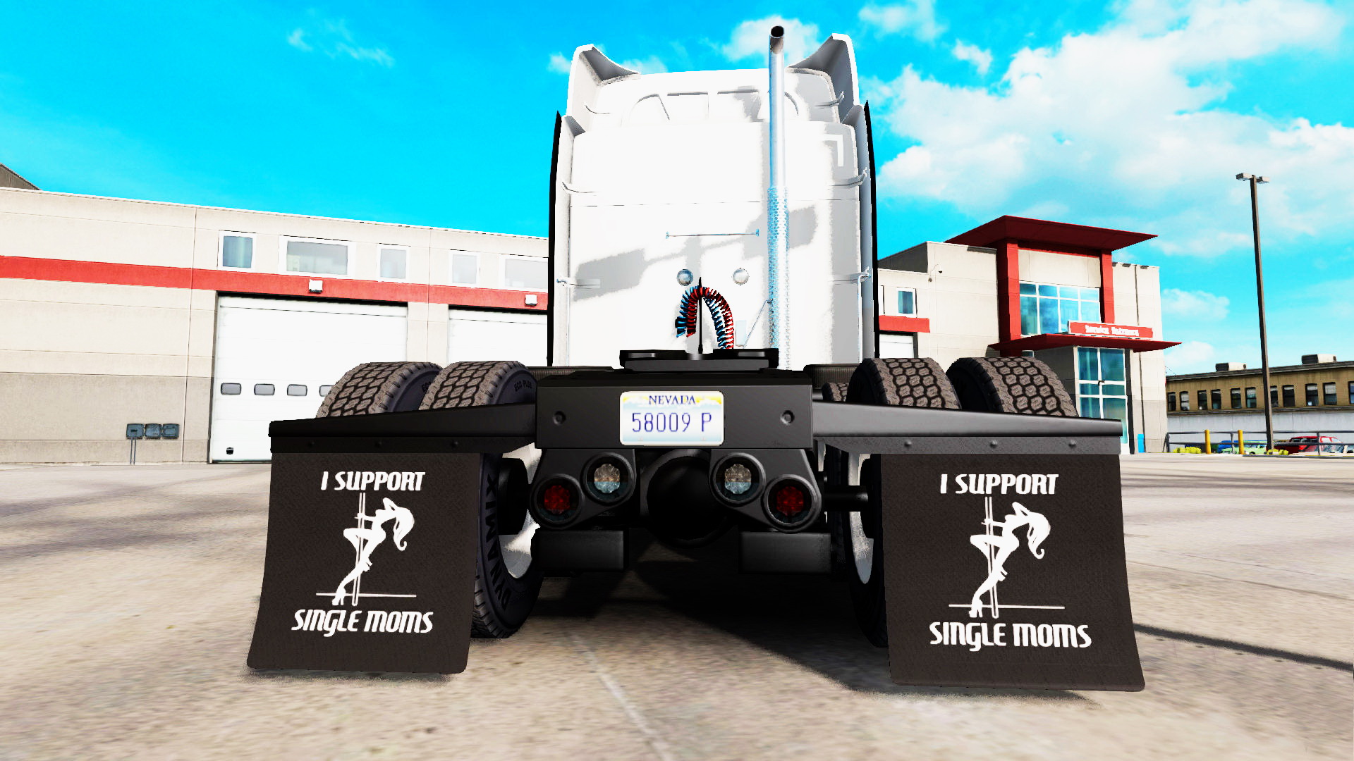 I Support Single Moms Mudflap Pack v1.8 by BlackBloodRum