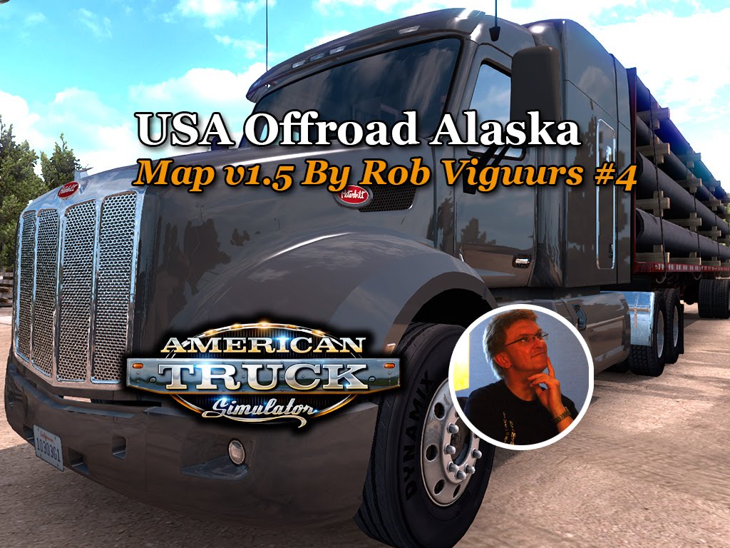 USA Offroad Alaska Map v1.5 By Rob Viguurs (American Truck Simulator)