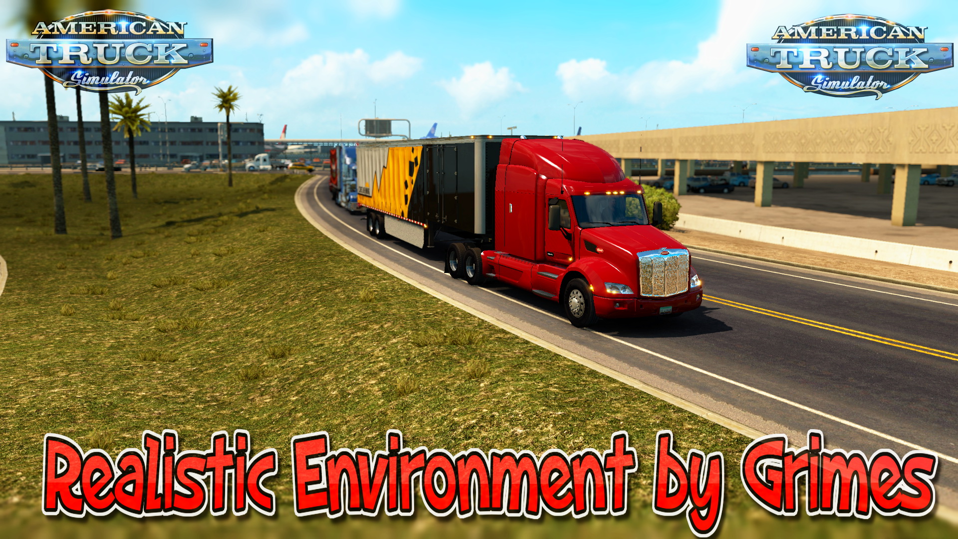 Realistic Environment v1.0 by Grimes for ATS