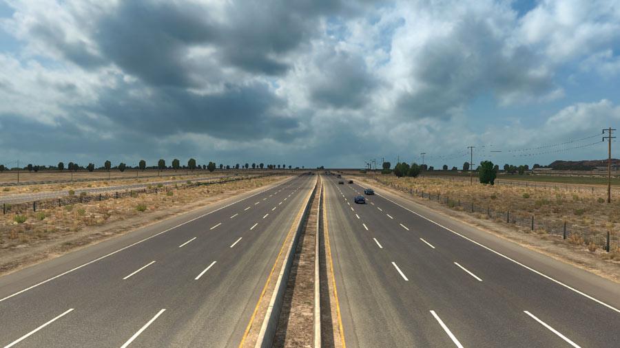 Realistic Environment v1.0 by Grimes for ATS