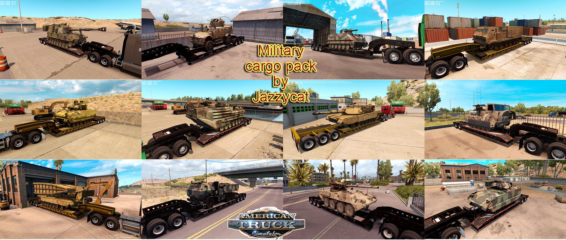 ATS Military Cargo Pack v1.0 by Jazzycat