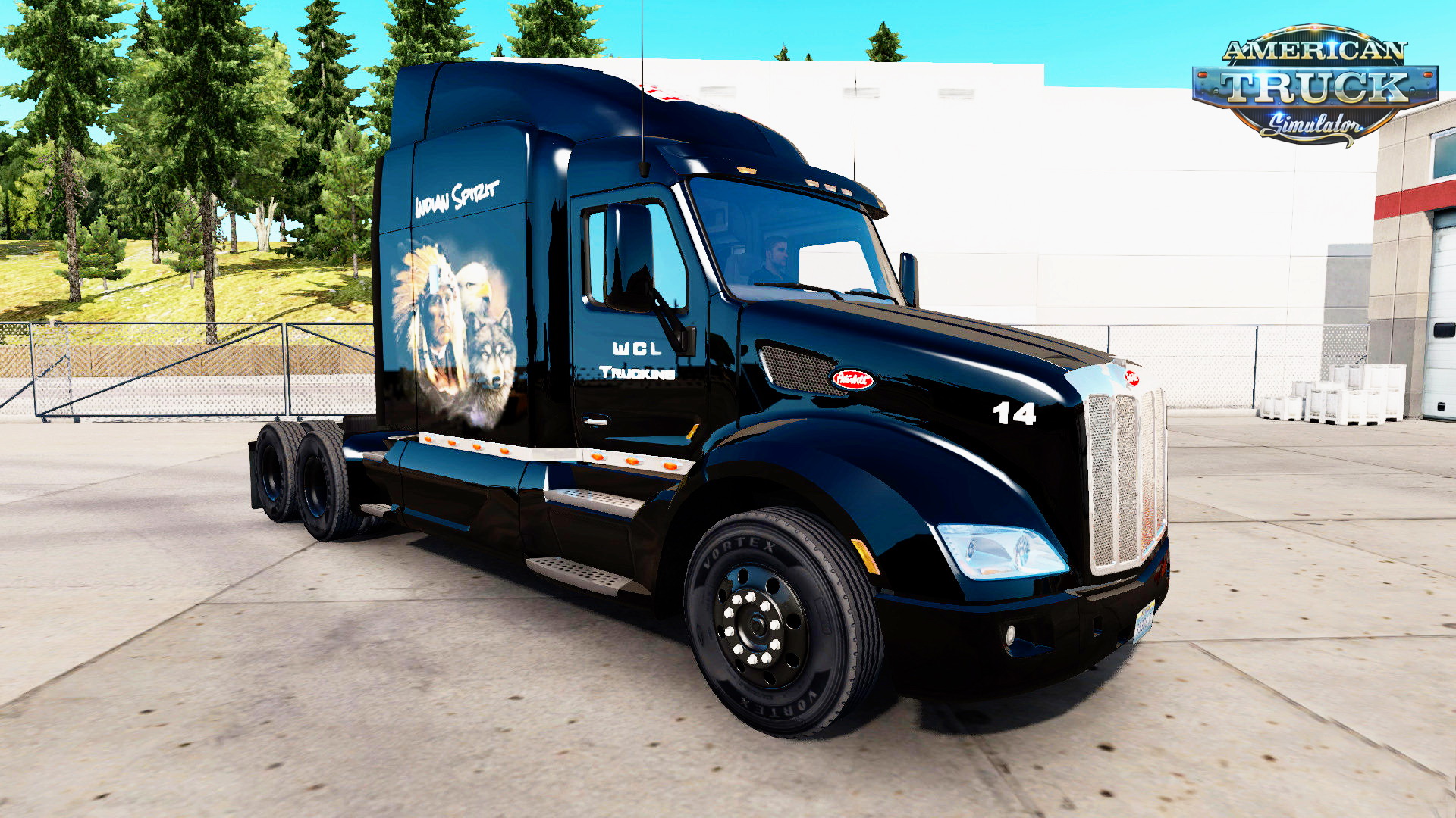 Indian Spirit Skin for Peterbilt 389 v1.0 by WobblyCaptain