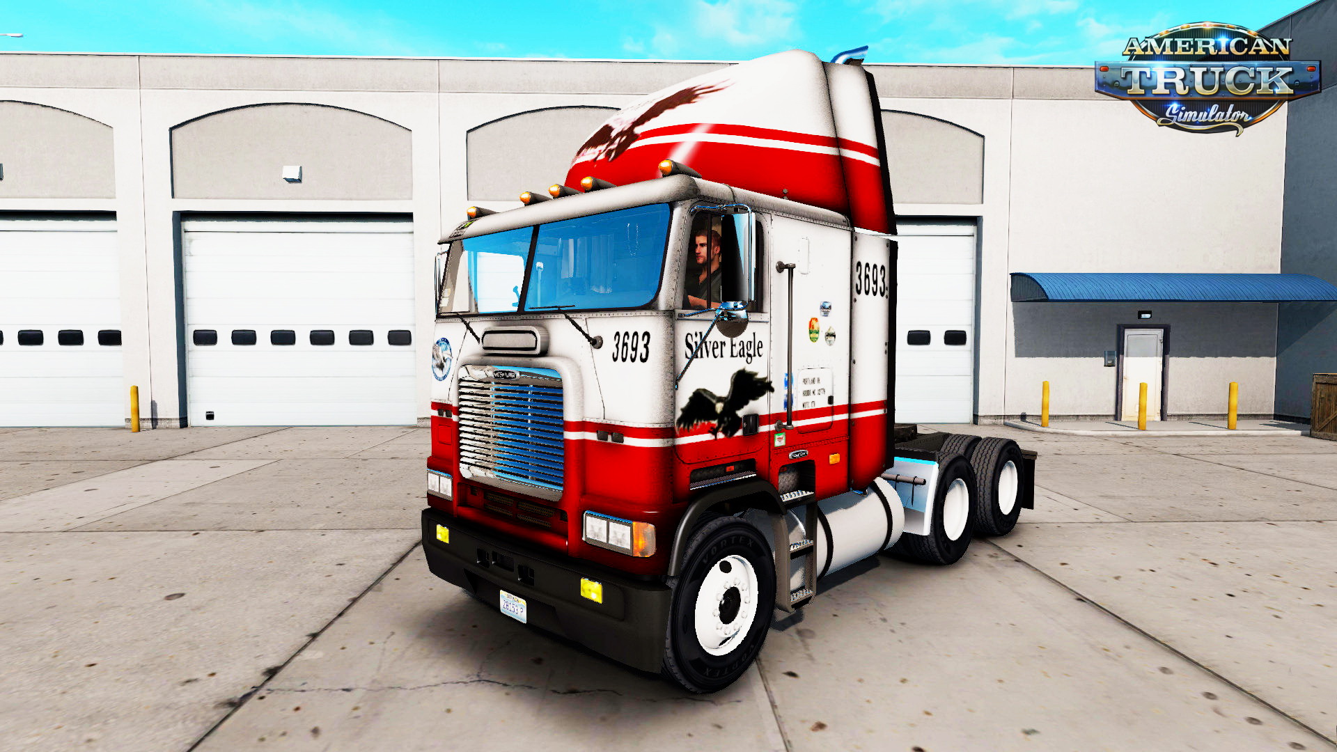 Silver Eagle Skin for Freightliner FLB v1.0 by sliipais