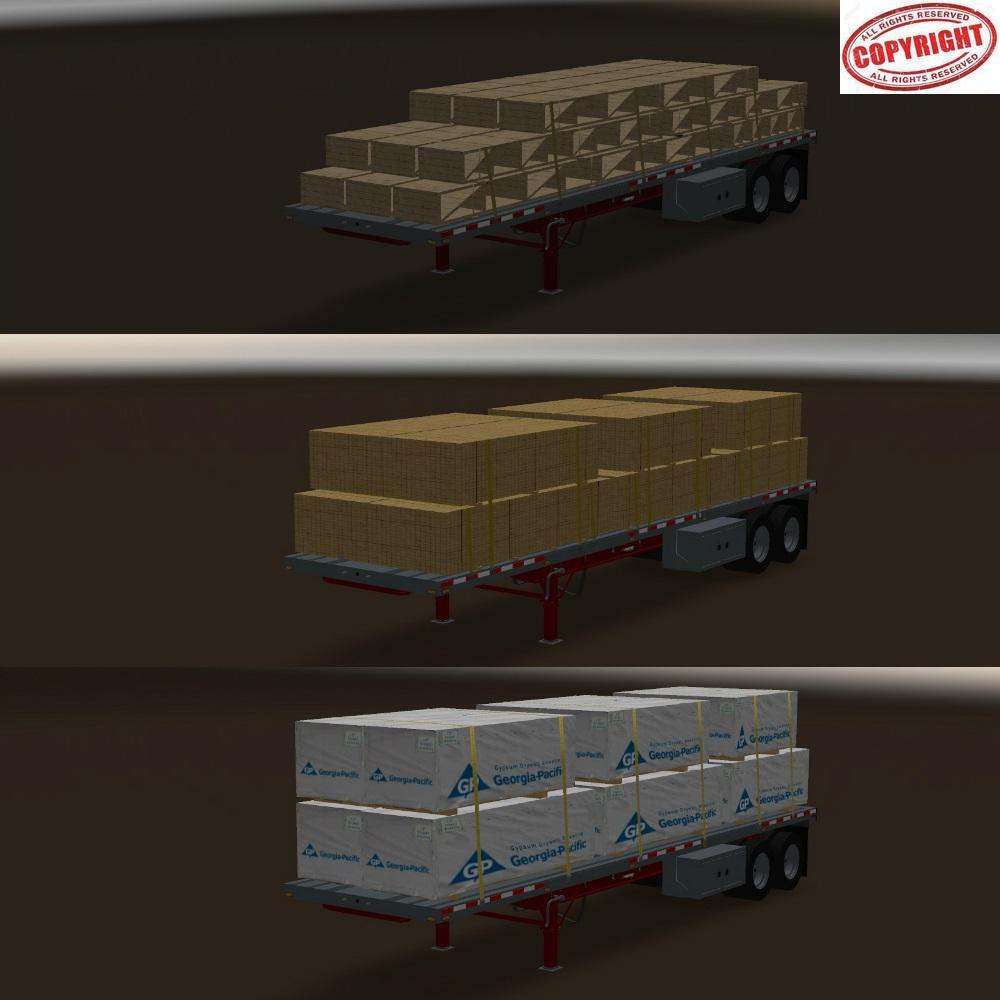 Trailer Manac 2 axles v1.0 for ATS