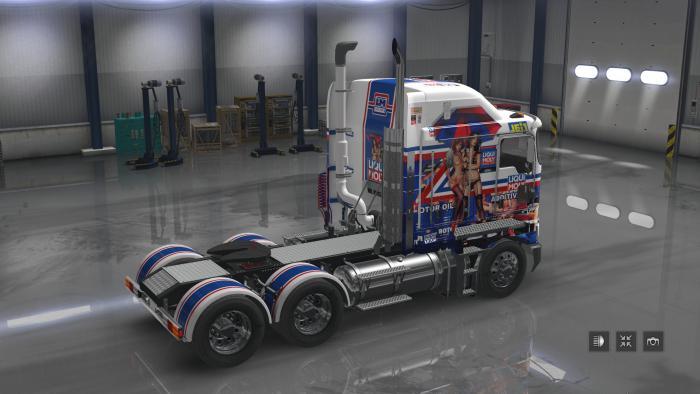 Skins Girls for Kenworth K200 + Trailer v1.0