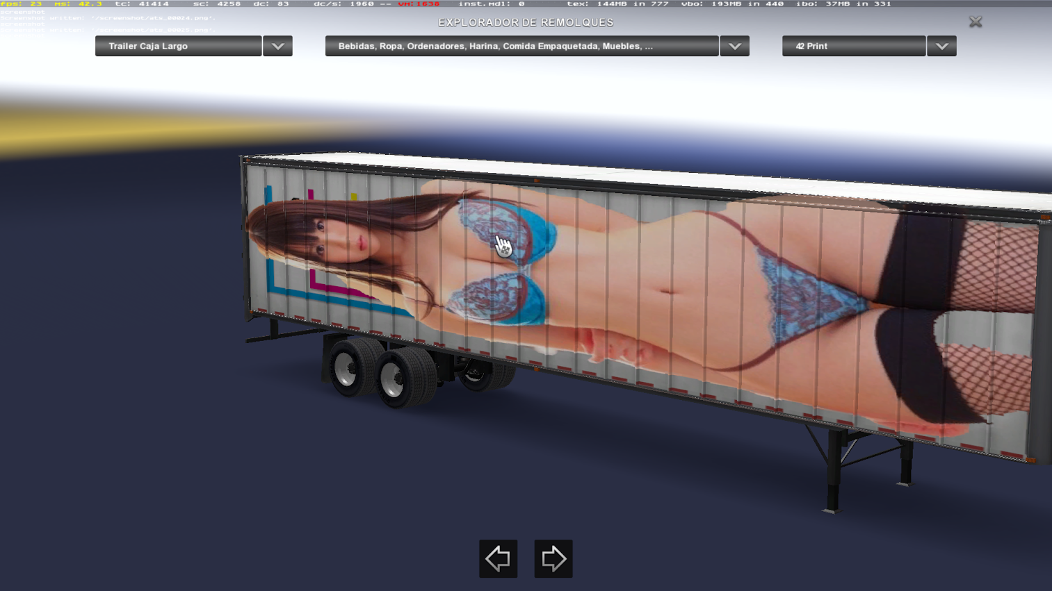 Sexy Trailers Skins v1.0