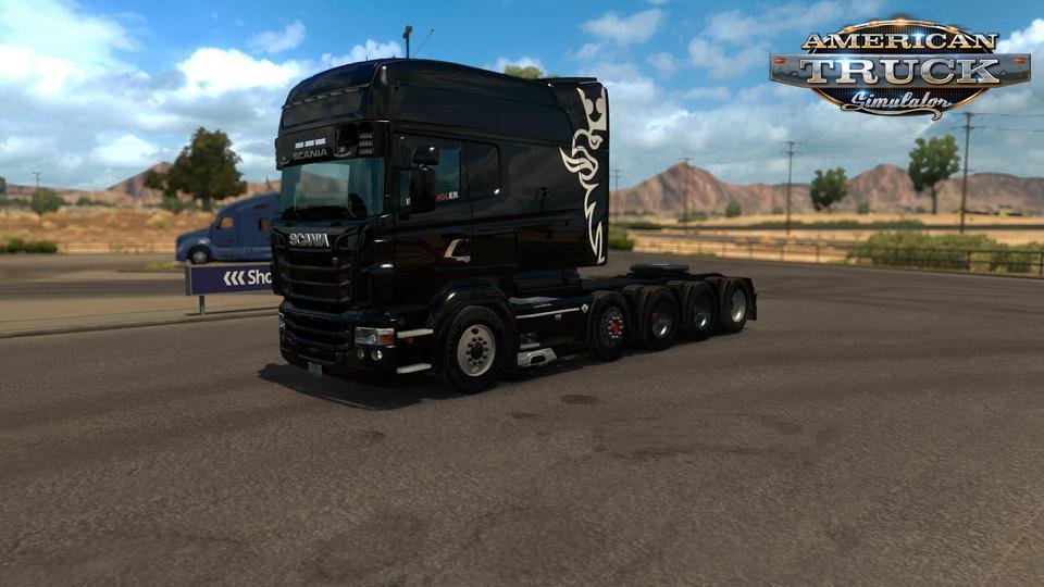 Scania T Mod v1.8.2 + Scania R Mod v1.5.2 (v1.4.x)