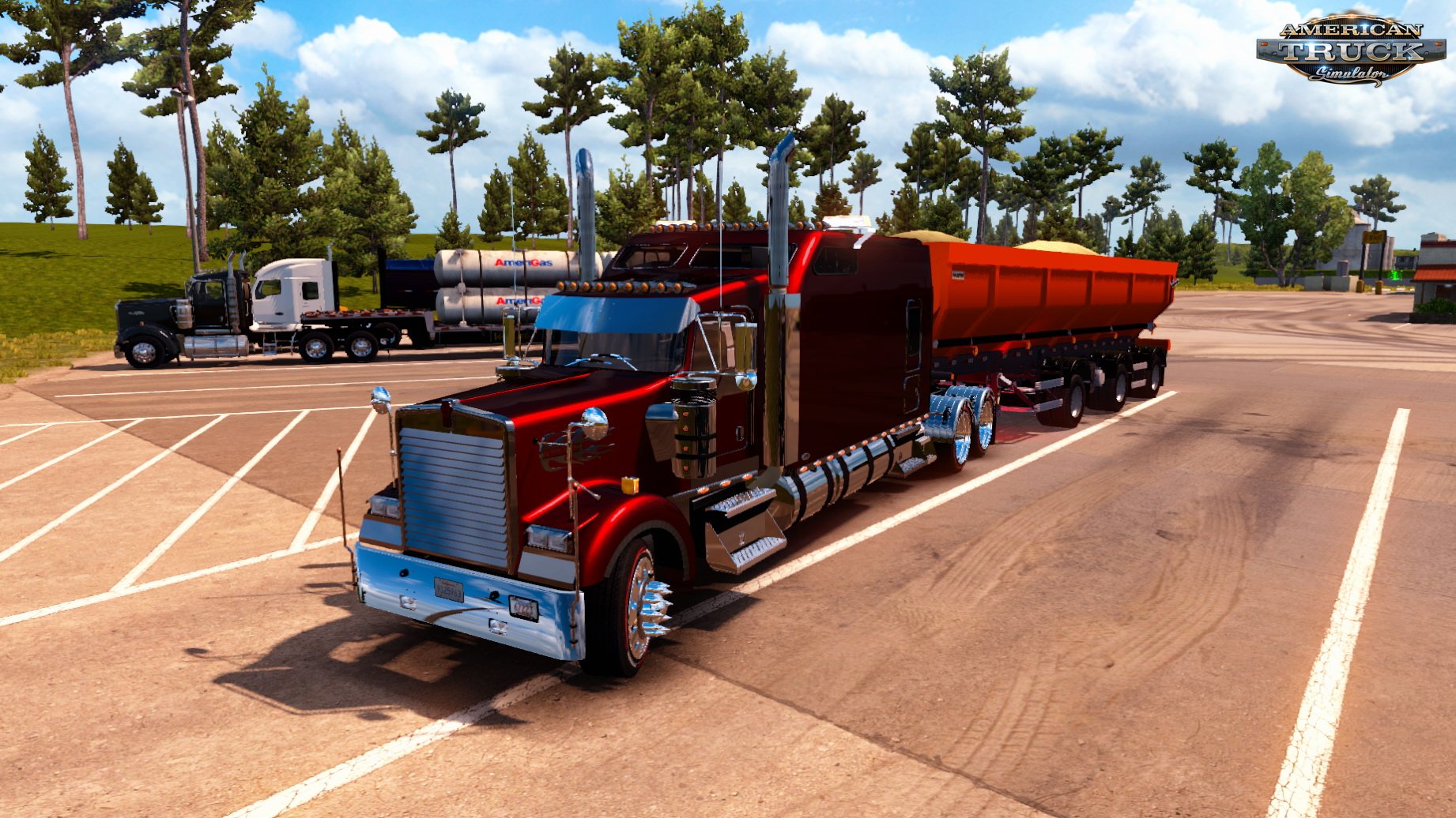 Kenworth W900 XXL + Interior v1.0 (v1.4.x)