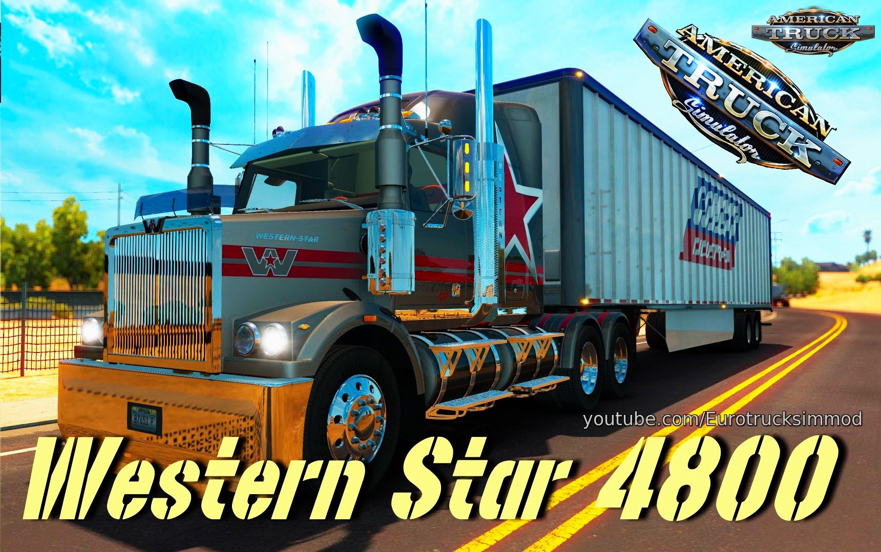 Western Star 4800 + Interior v1.0 (v1.4.x)