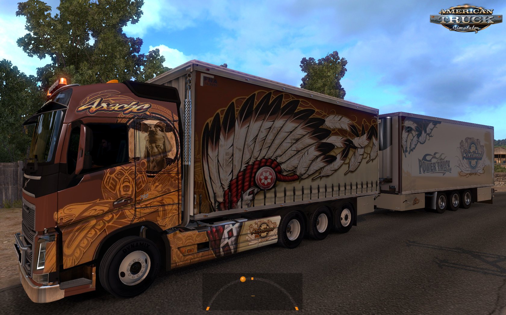 BDF Tandem Apache Pack Volvo FH16 2012 v1.0 (v1.4.x)