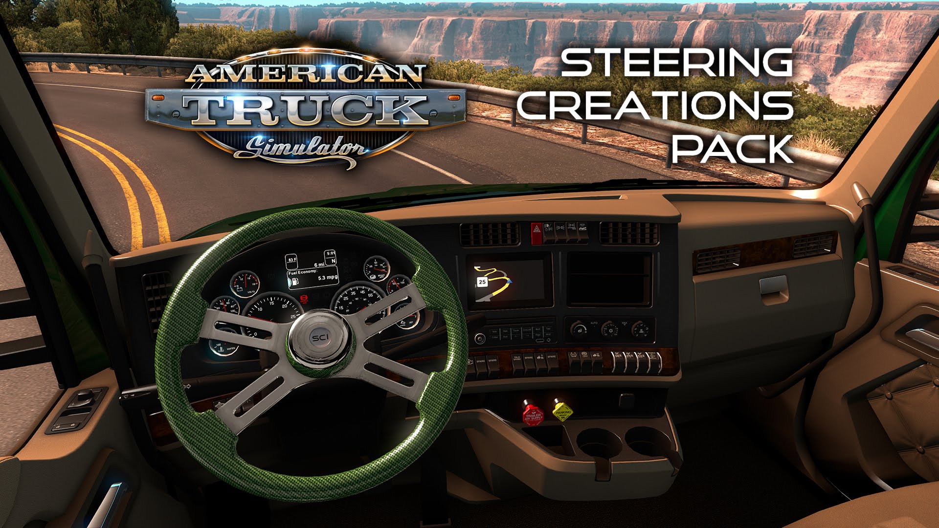 Steering Creations Pack DLC for ATS