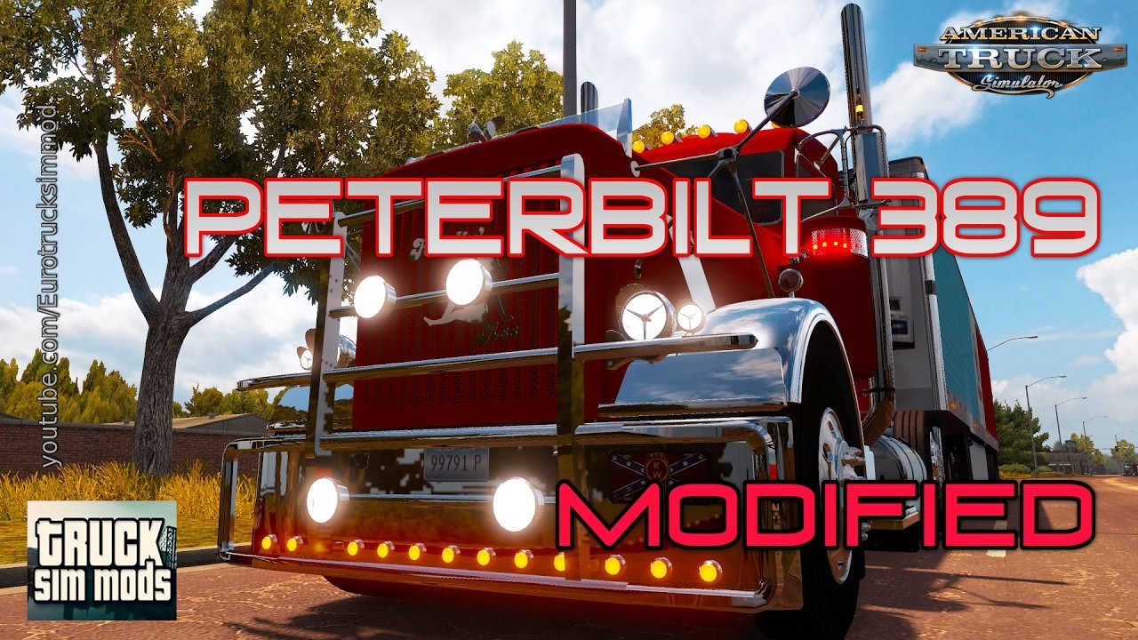 True Arts Modding Peterbilt 389 Modified v3.1 (ATS) (v1.4.x)