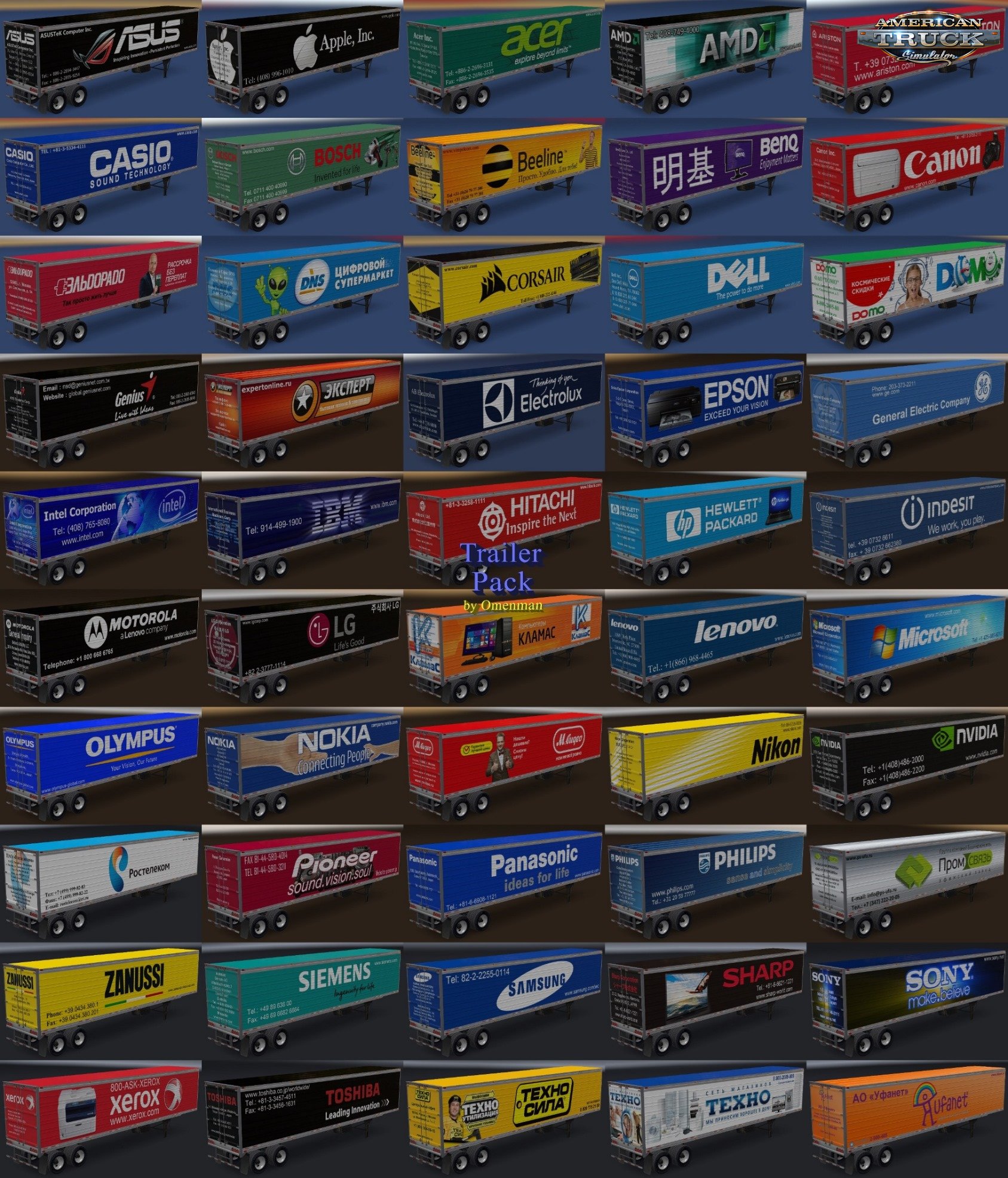 Trailer Pack Electronics v2.0 by Omenman (1.28.x)