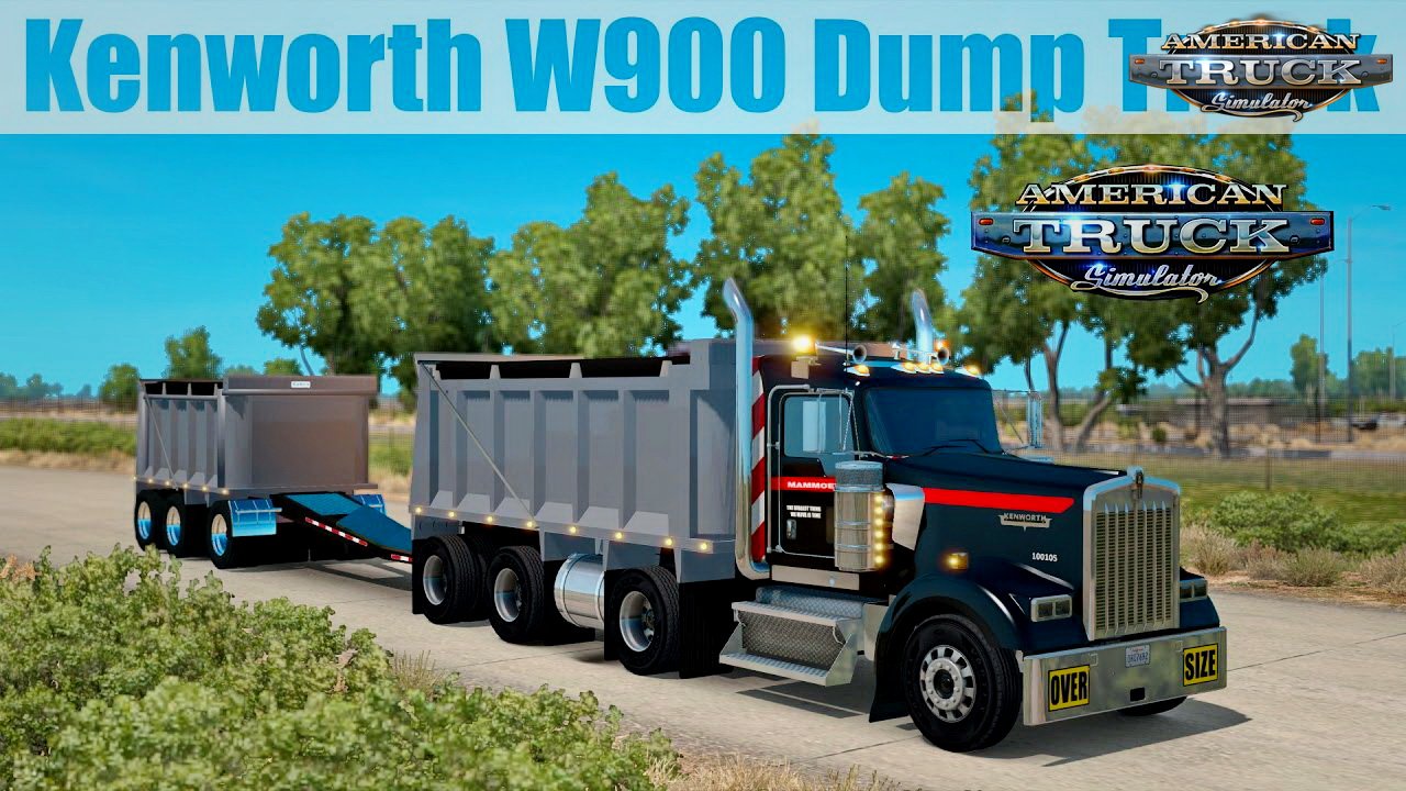 Trailer SCS W900 Dump Truck v1.0 (1.4.x)