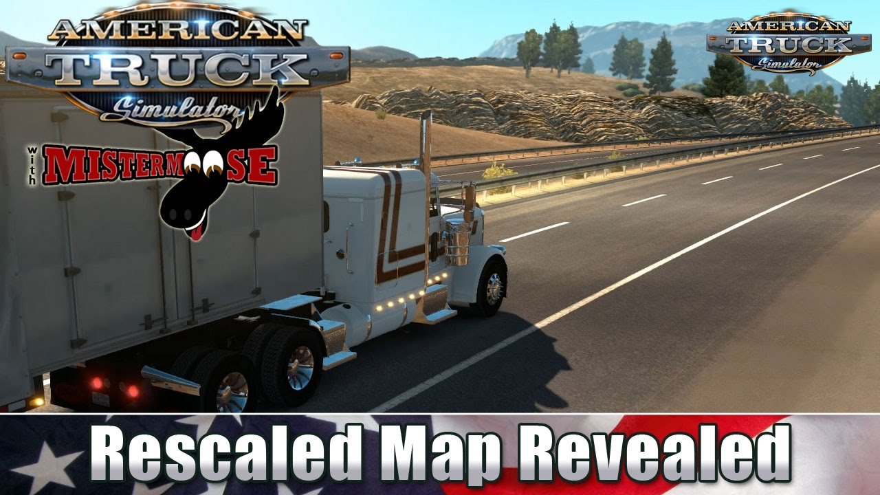 American Truck Simulator - Map Rescale - Open Beta v1.5