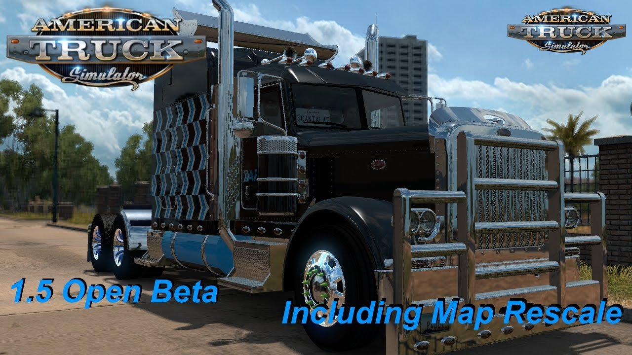 American Truck Simulator - Open Beta v1.5 (video)