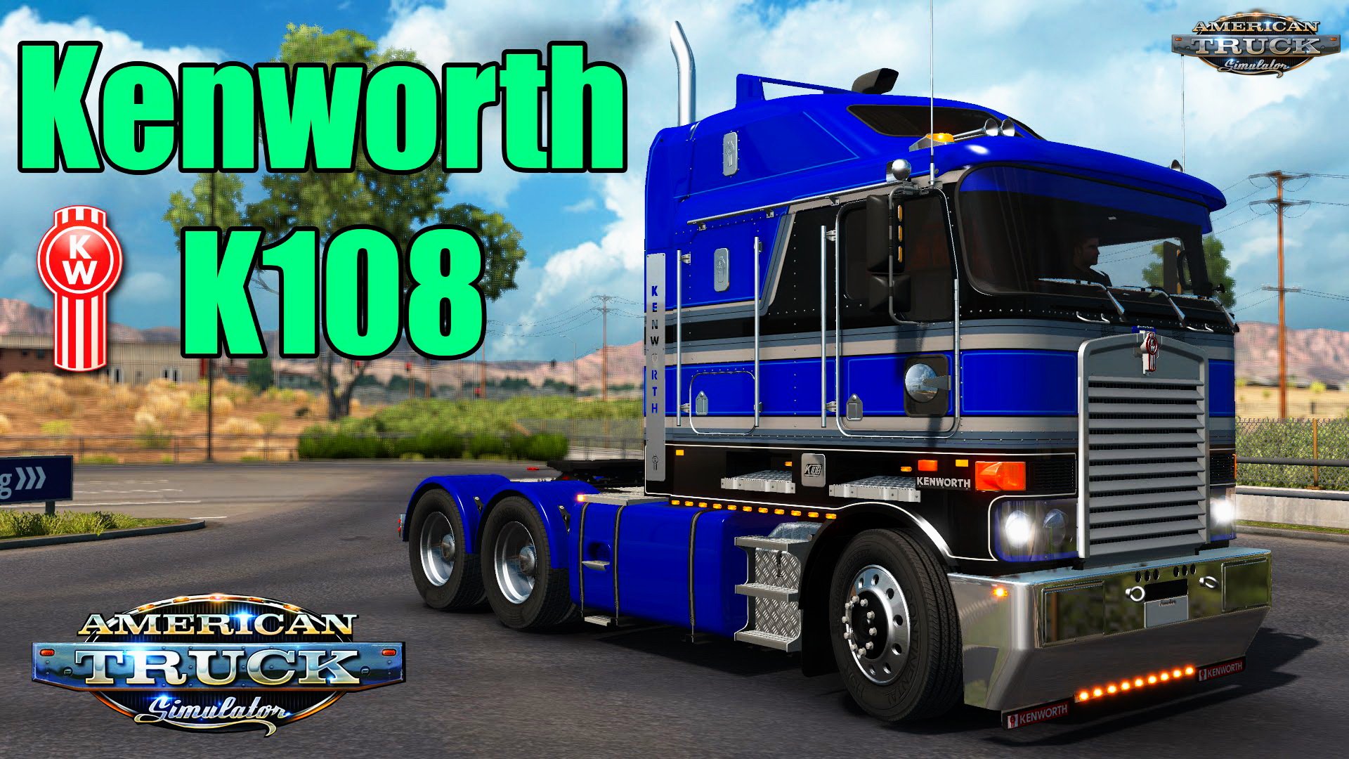 Kenworth K108 + Interior v2.0 (1.6.x)