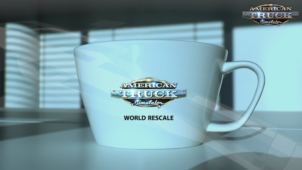 American Truck Simulator World Rescale - Video