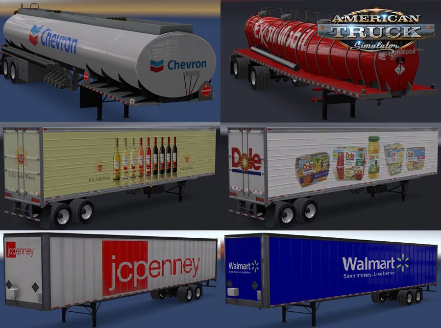 Real Companies & Trailers Pack v1.3 (v1.5.x)