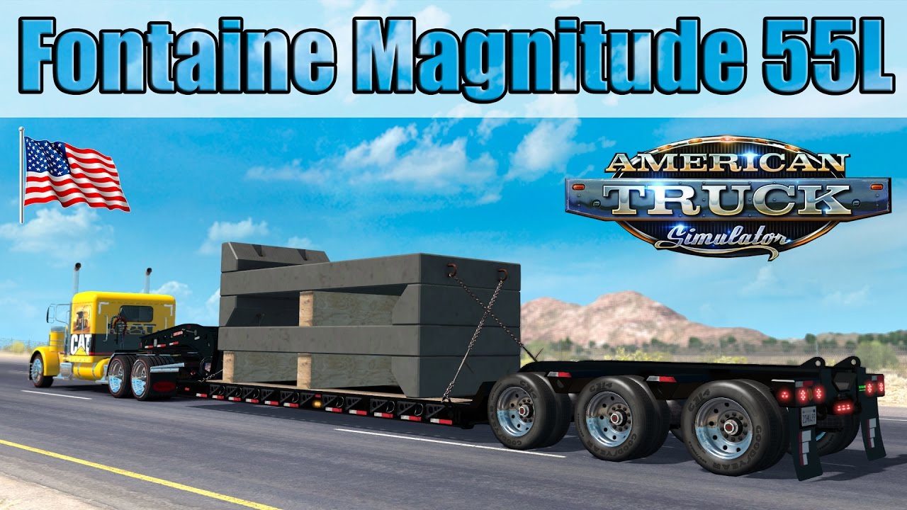 Trailer Fontaine Magnitude 55L - American Truck Simulator