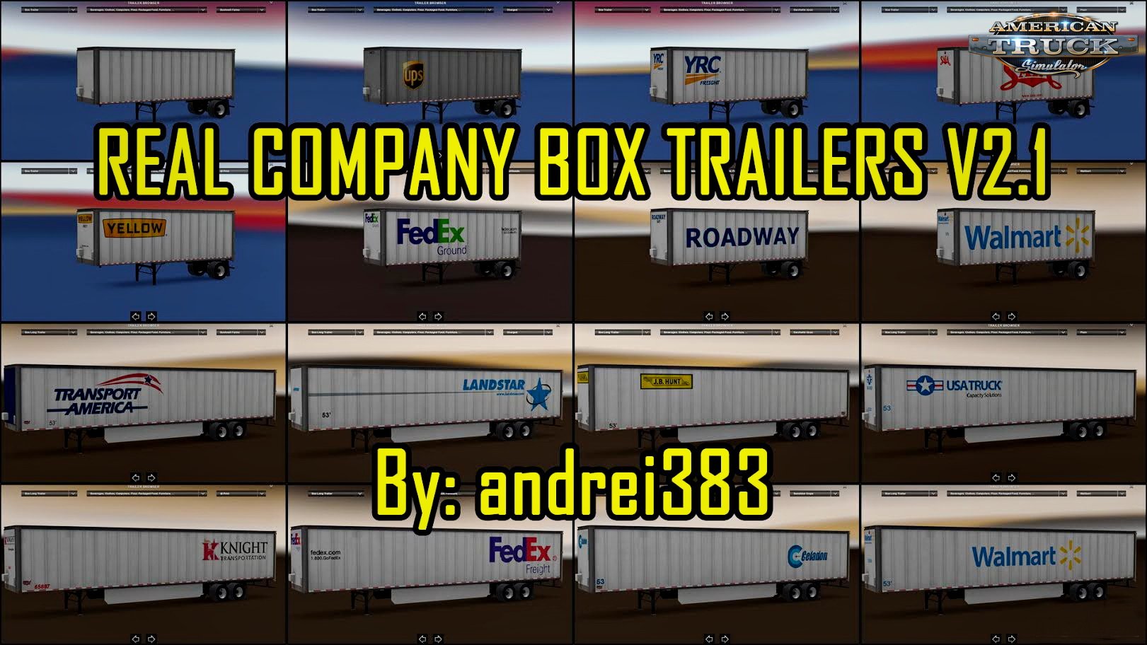 Real Company Box Trailers Skins v2.3 (v1.5.x)