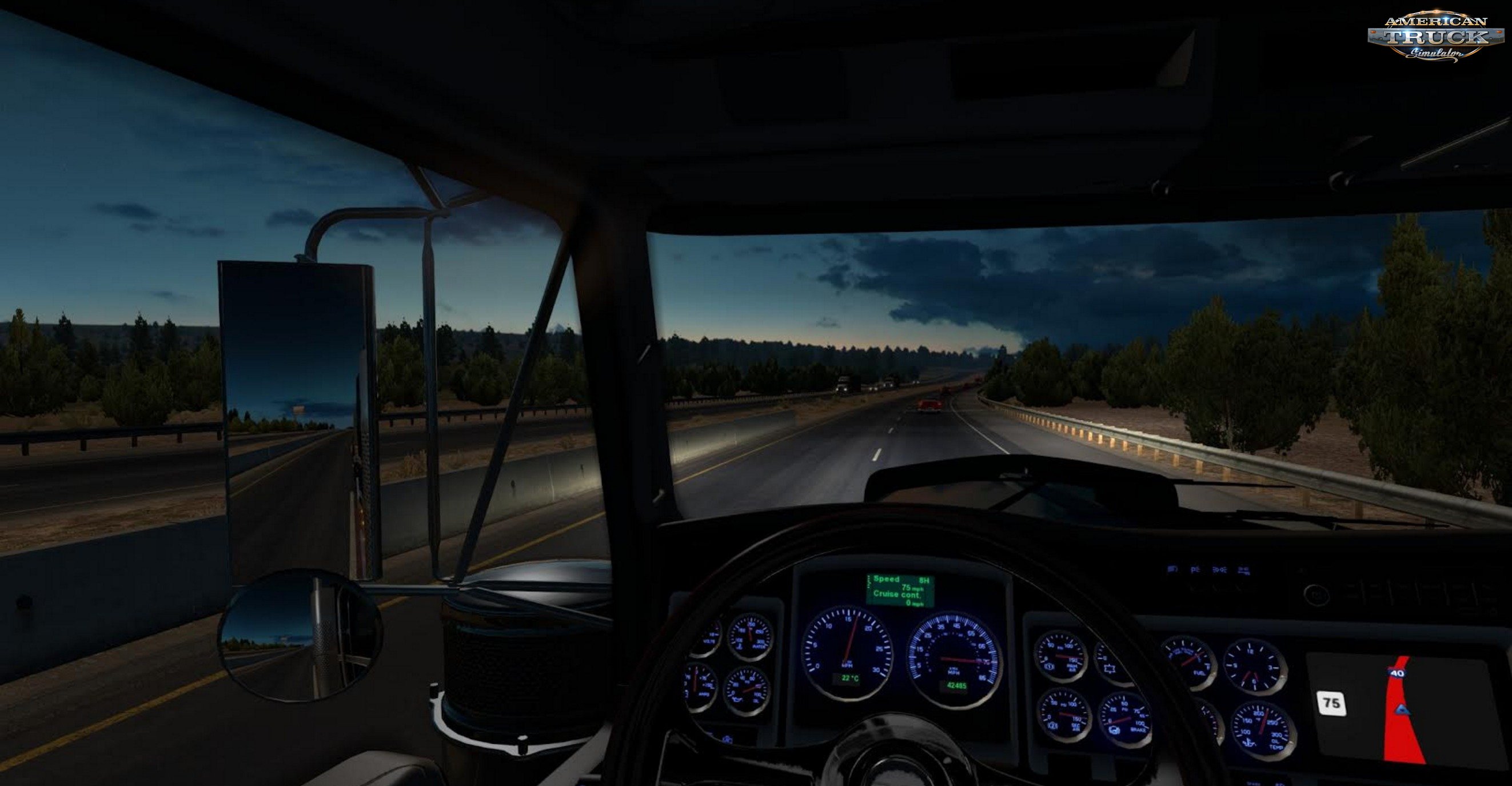 Colored Dashboard Backlight for W900 in Ats