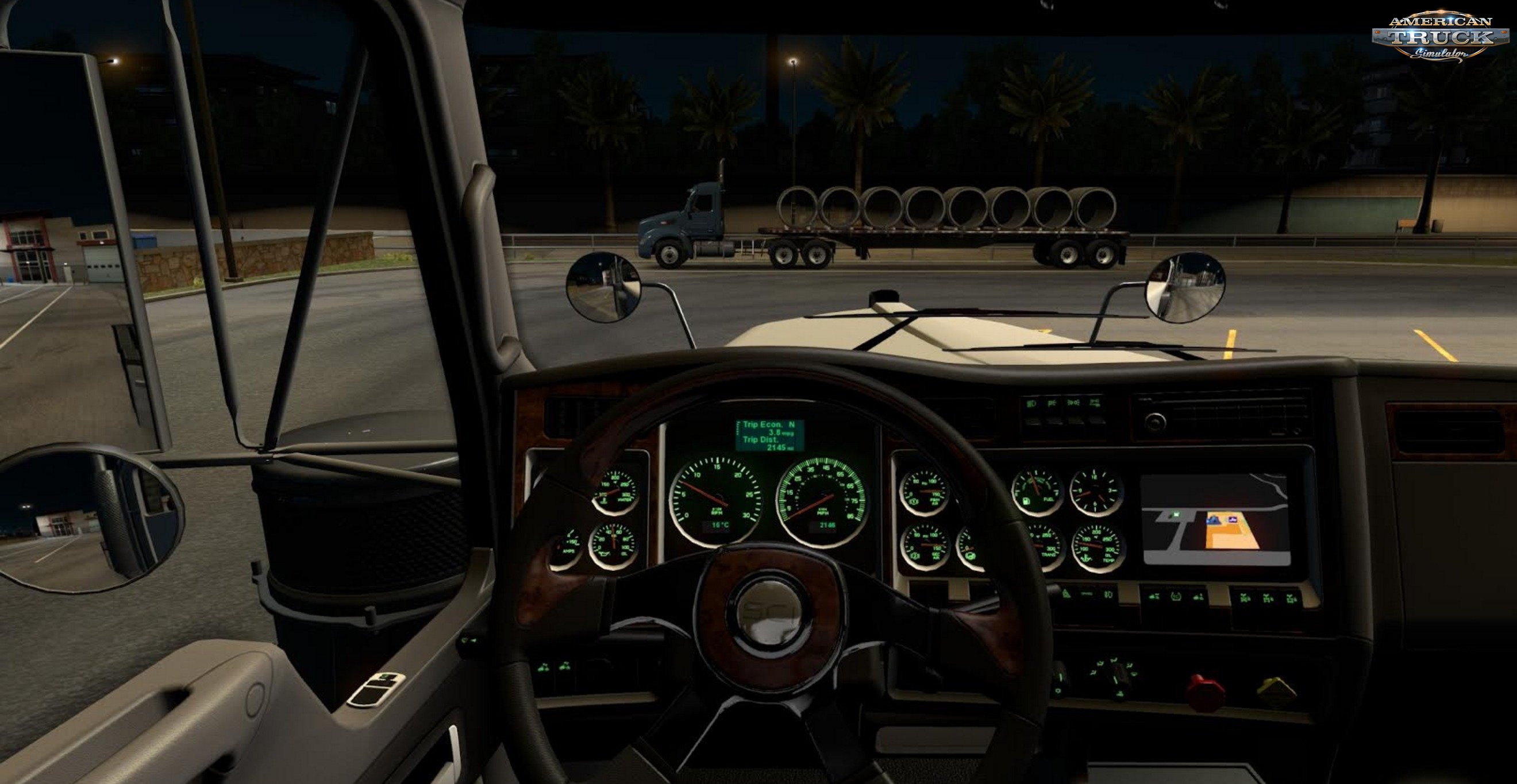 Colored Dashboard Backlight for W900 in Ats