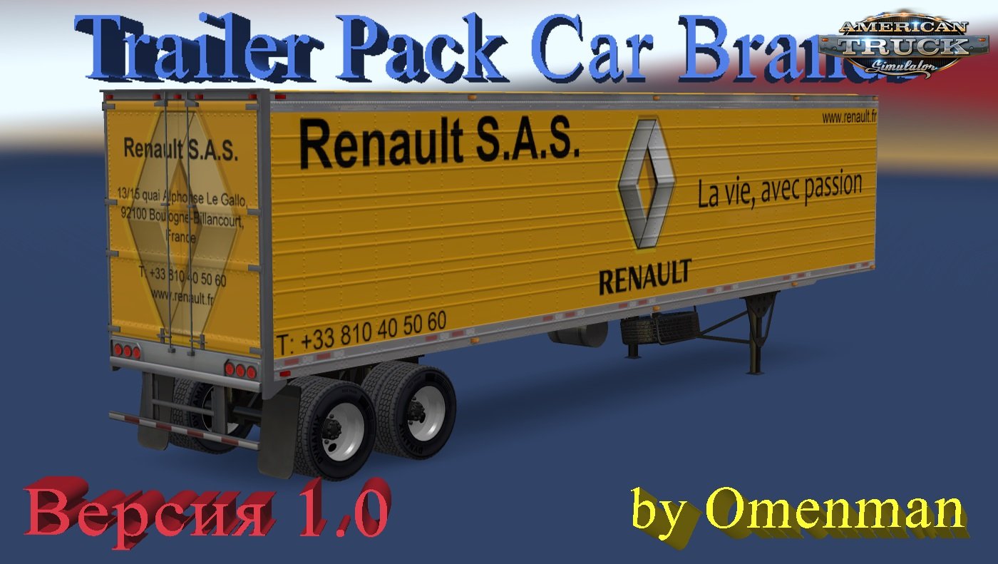 Trailer Pack by Omenman v5.0 for Ats