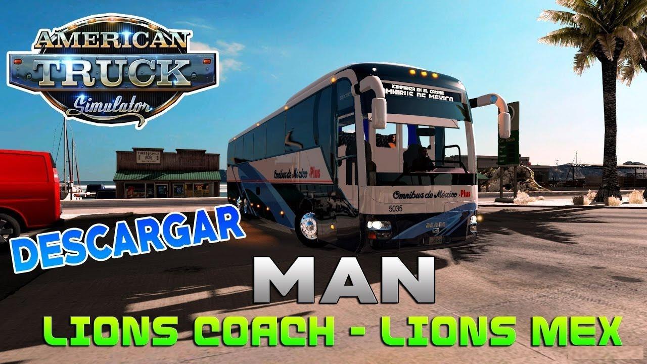Bus MAN Lion Coach + Interior v1.0 (v1.5.x)