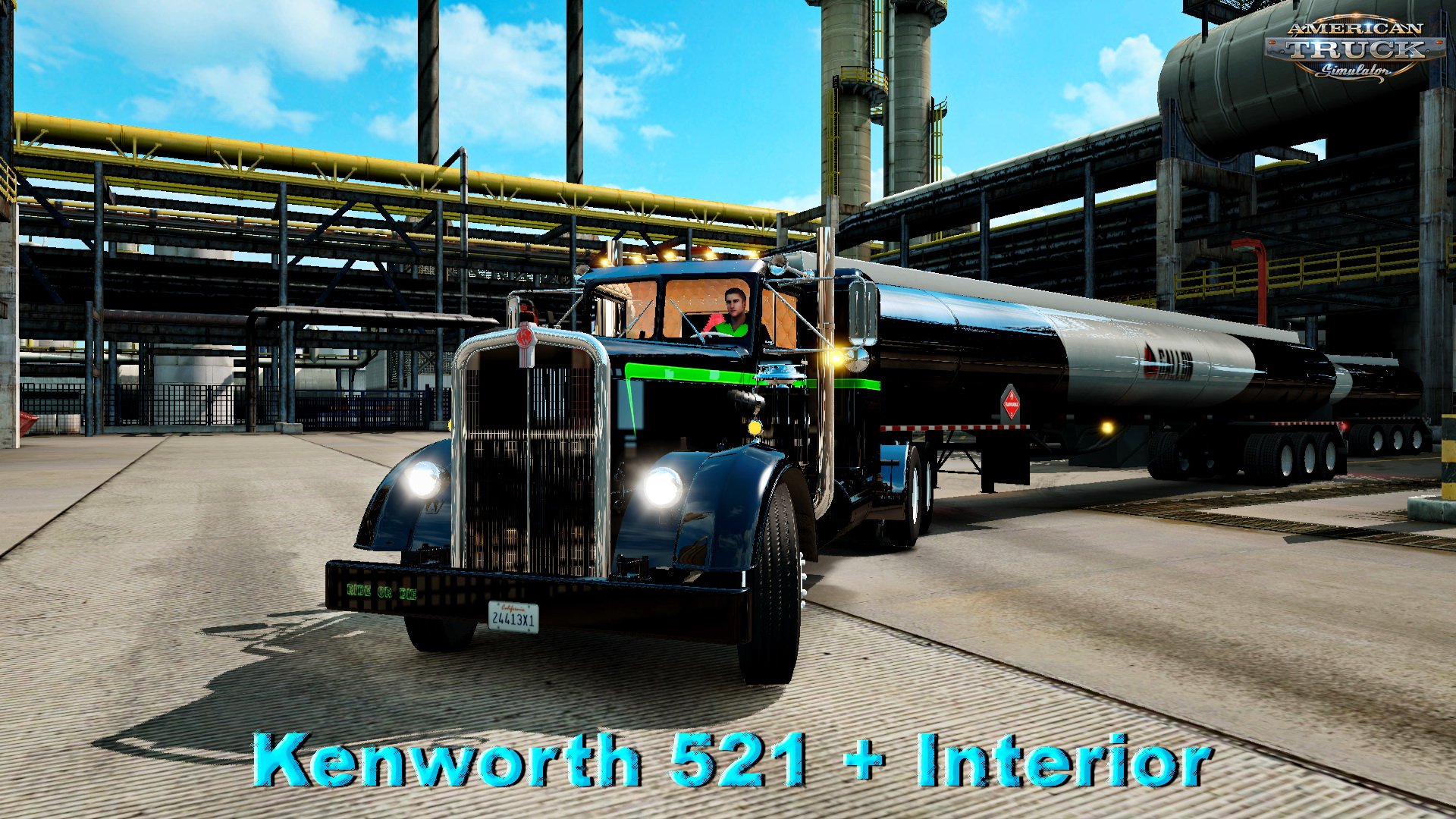 Kenworth 521 + Interior v1.1 (v1.5.x)