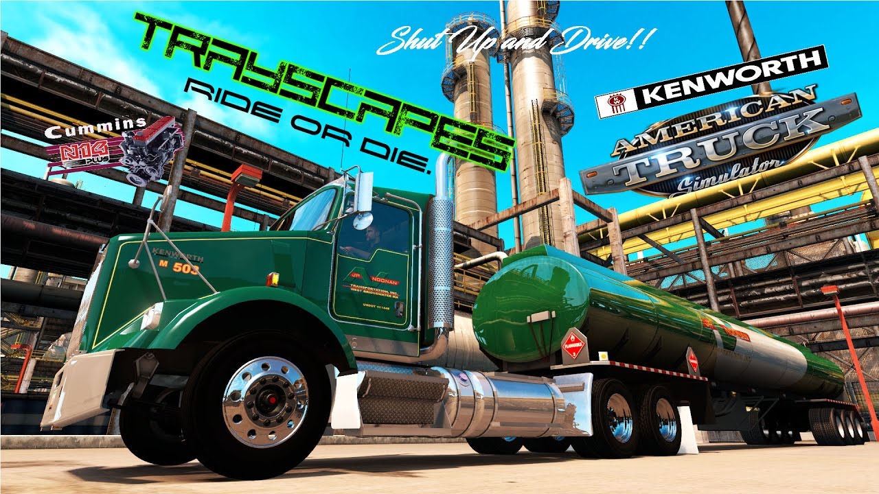 Kenworth T-800 Cummins + J.P. Noonan Combo Skin - American Truck Simulator