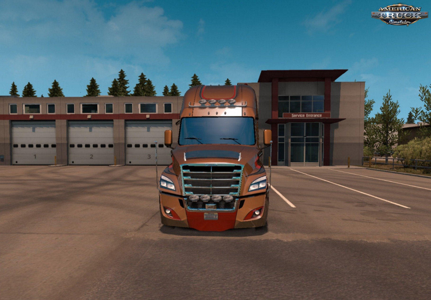 Evolution Skin for Freightliner Cascadia 2018 v1.0 (v1.5.x)