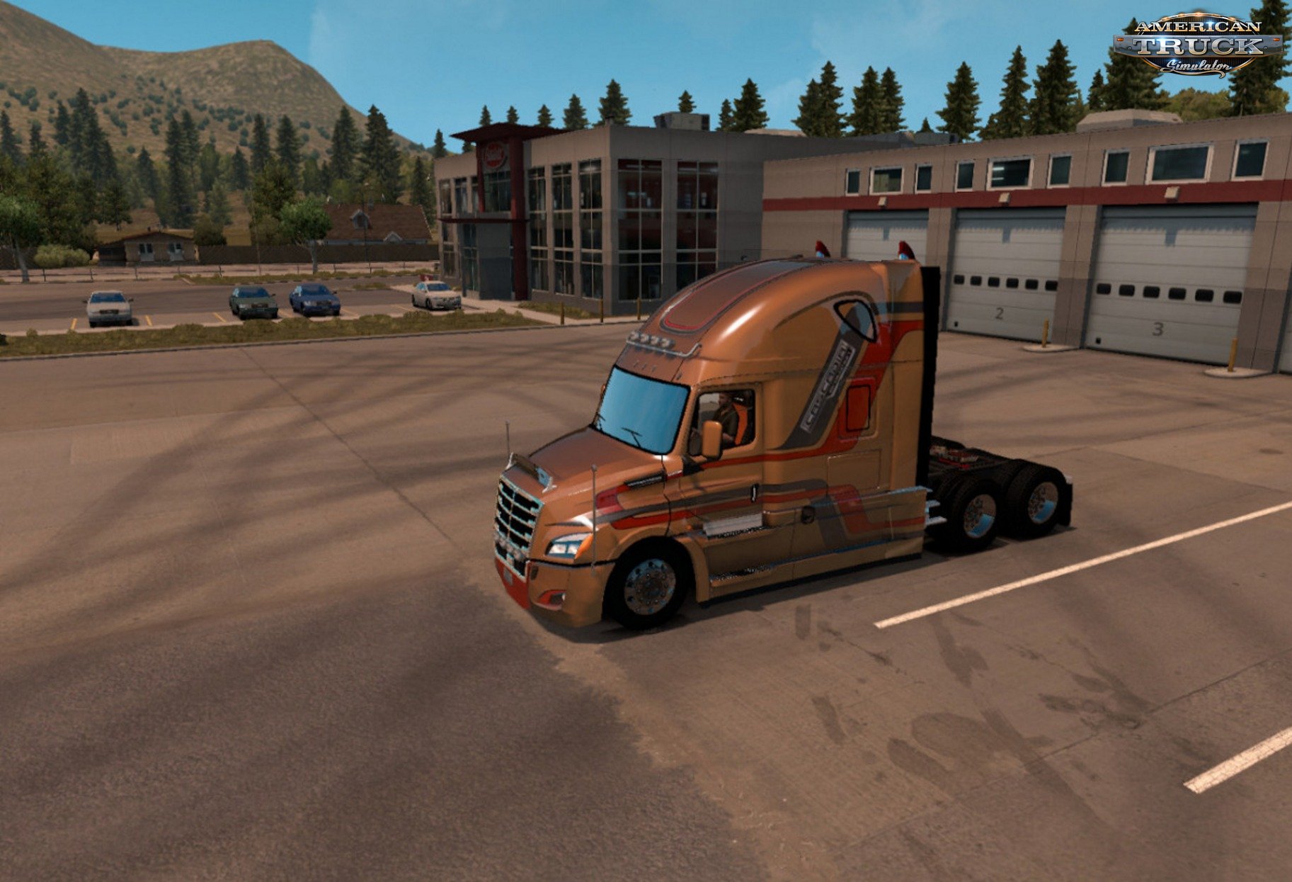 Evolution Skin for Freightliner Cascadia 2018 v1.0 (v1.5.x)