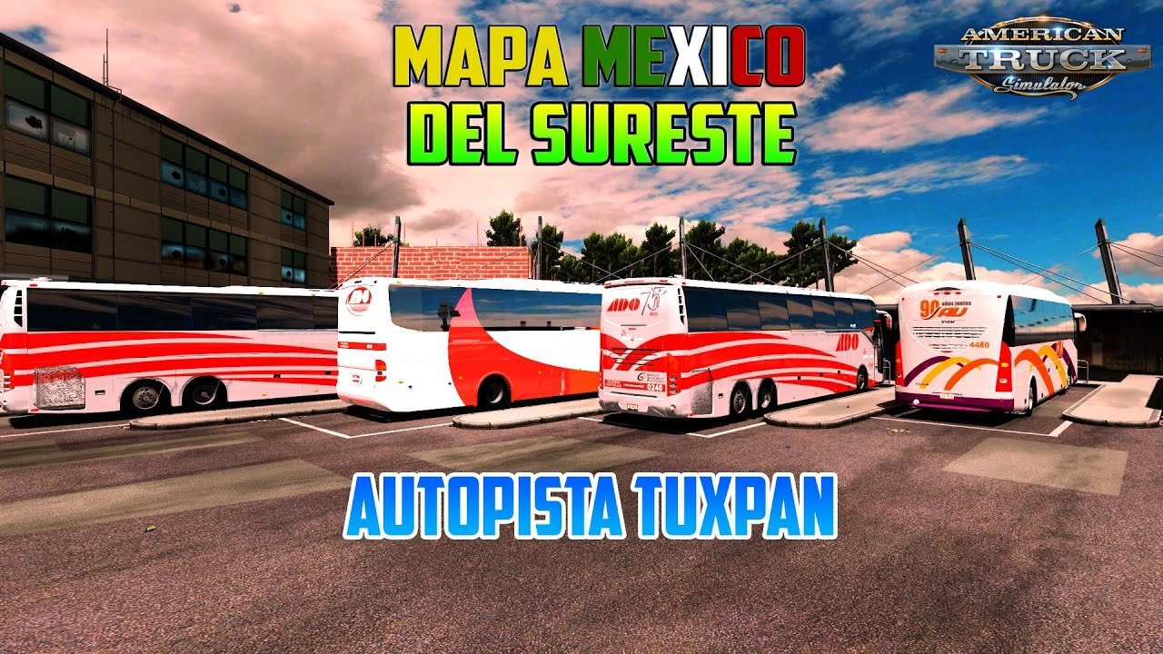 Map Mexico Suroeste v1.0 by Team American Truck Mx (v1.5.x)