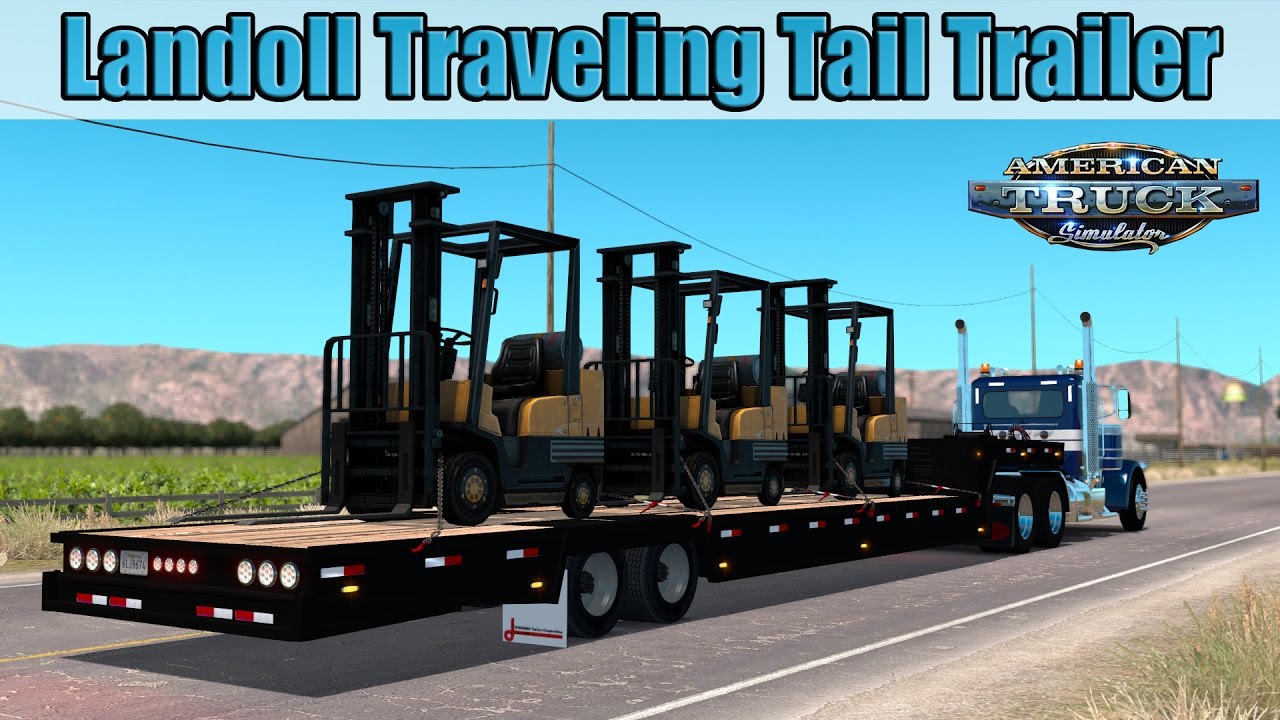 Trailer Landoll Traveling Tail - American Truck Simulator