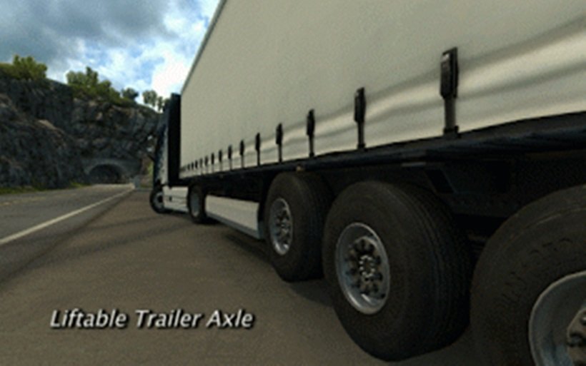 Liftable Trailer Axles