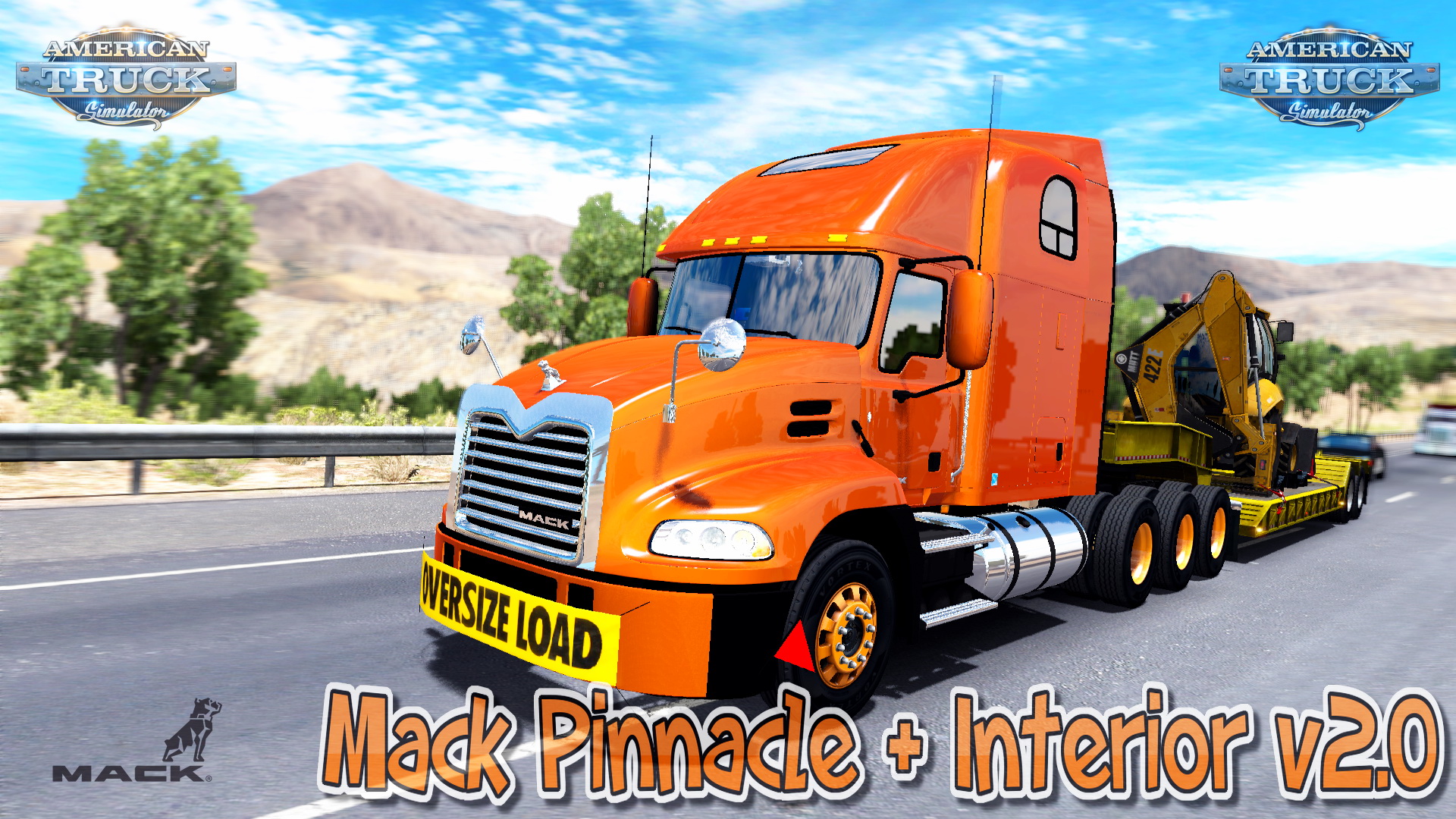 Mack Pinnacle + Interior v2.0 - American Truck Simulator