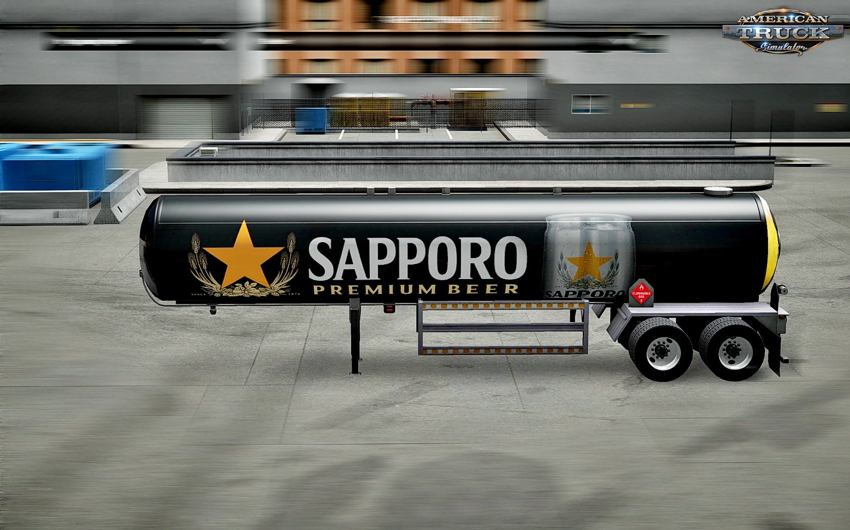 Sapporo Beer Trailer Skin v1.0 (v1.6.x)