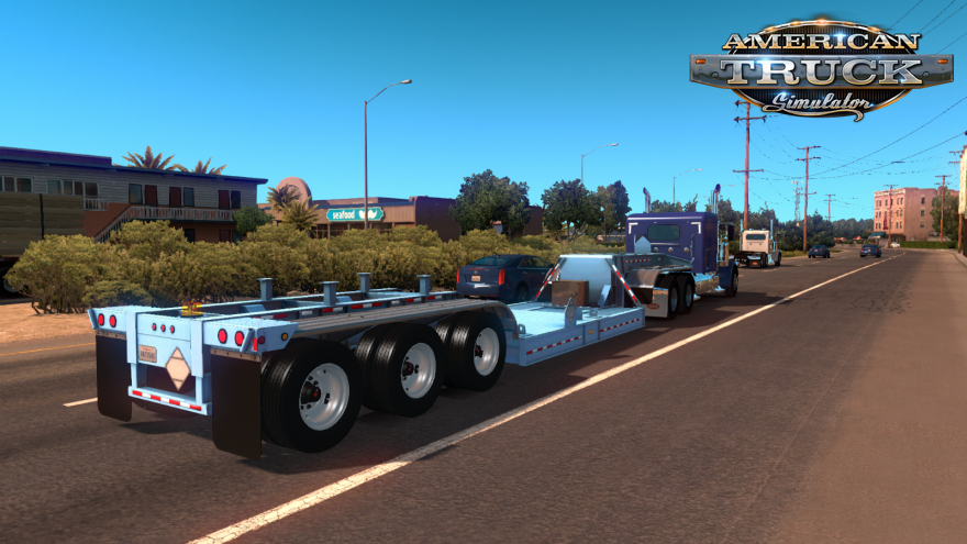 BWS Specialized Nuclear Waste Transport Trailer for Ats