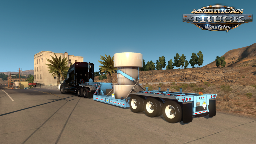 BWS Specialized Nuclear Waste Transport Trailer for Ats