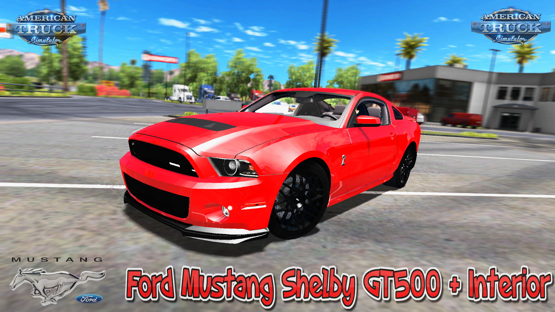 Ford Mustang Shelby GT500 + Interior v1.0 (v1.6.x) (Beta Version)