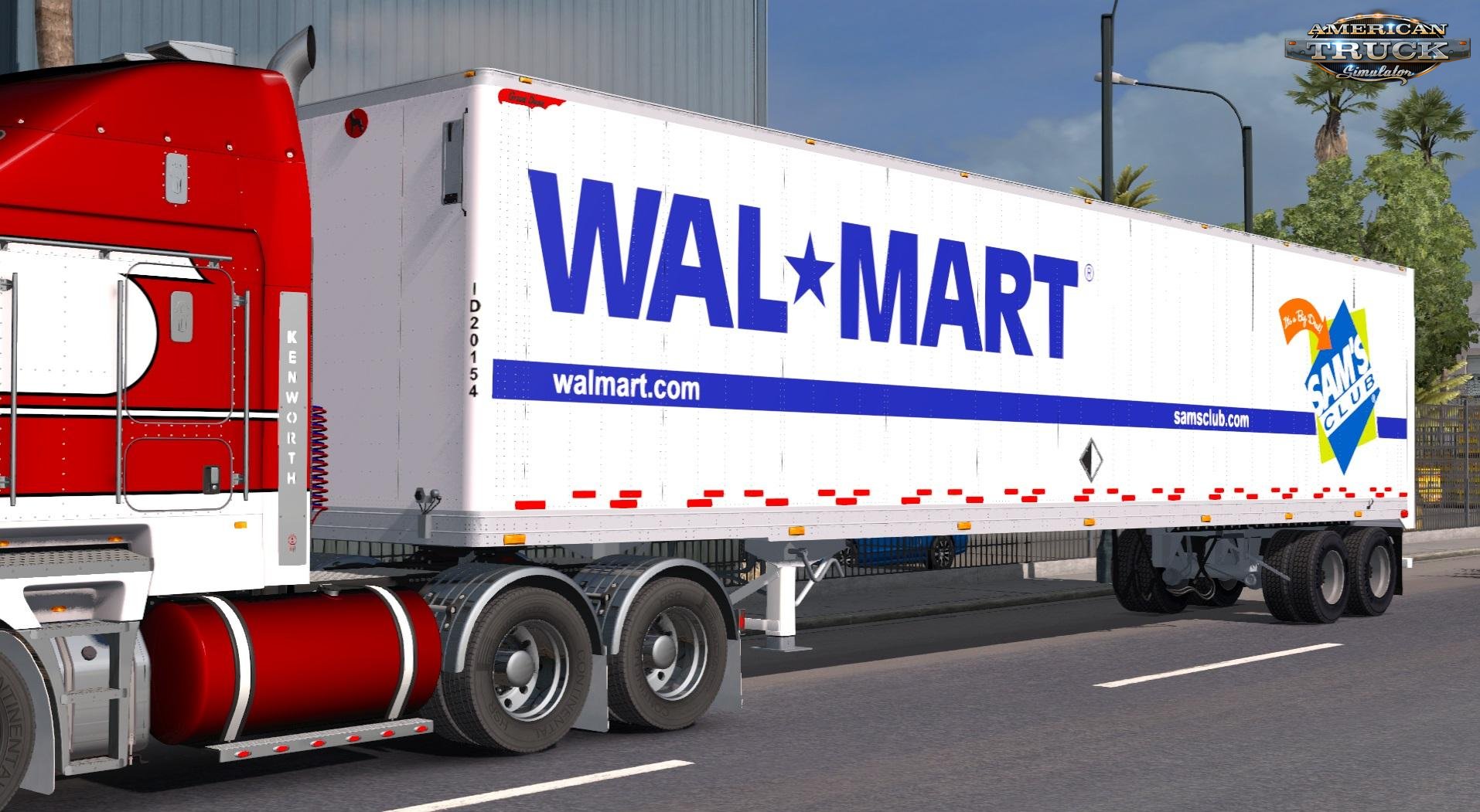 Walmart Great Dane Old Dry Van Skin v1.0 (v1.6.x)