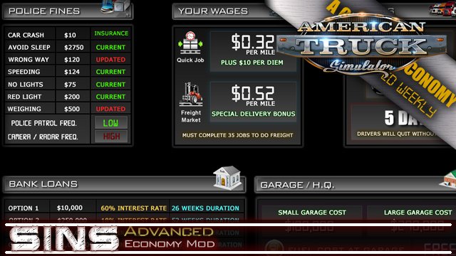 SINS Advanced Economy v1.0.3 (v1.6.x)