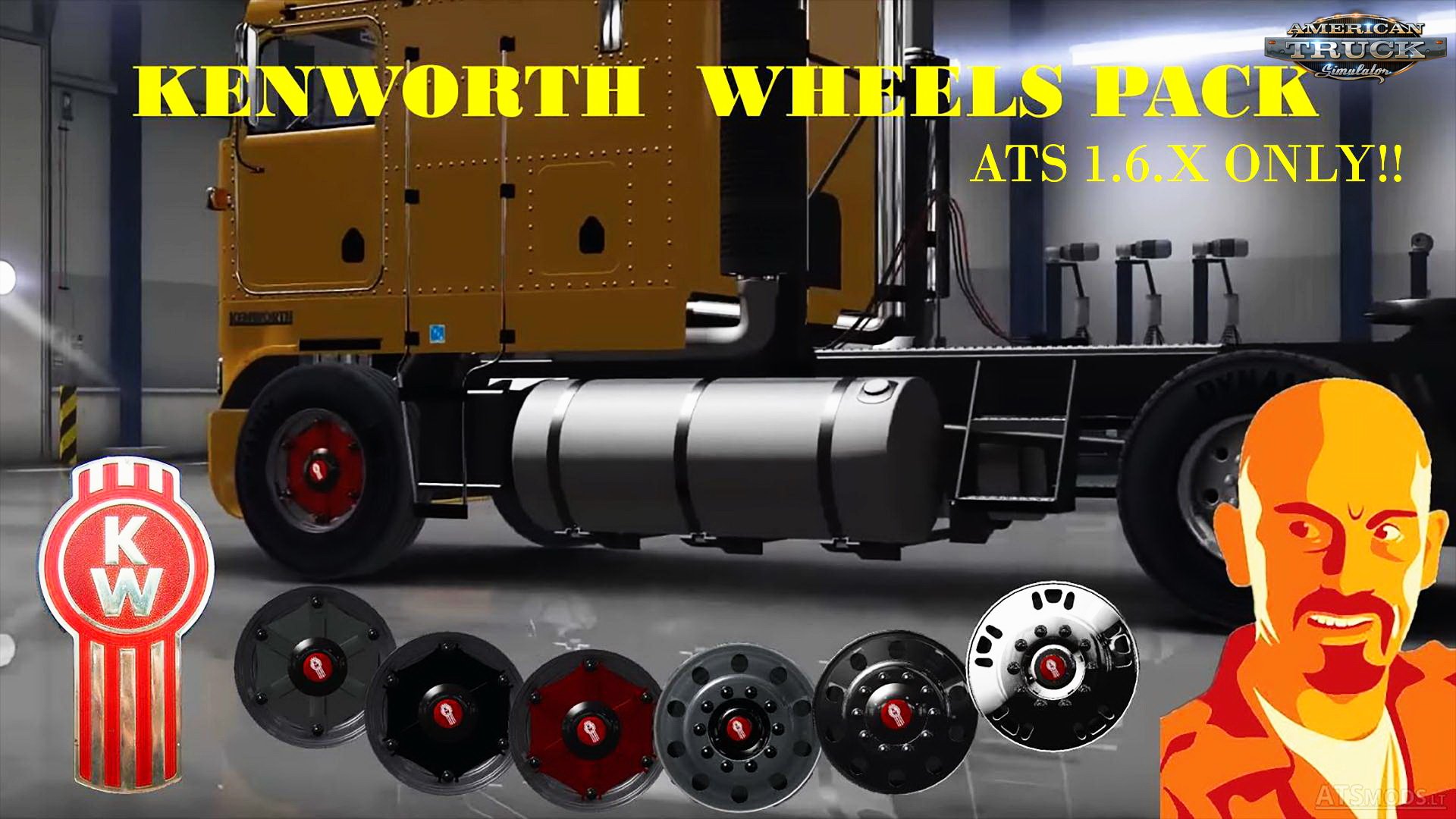 Kenworth Wheels Pack v1.0 (v1.6.x)